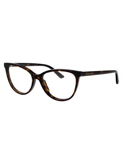 Bottega Veneta Bv1313o Glasses In Havana-havana-transparent
