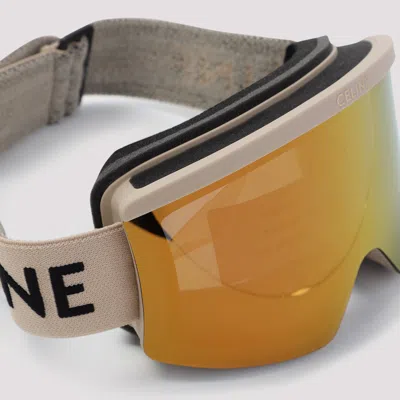 Celine Ski Mask Sunglasses In Brown