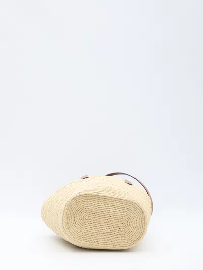 Celine Teen Supple Shoulder Bag In Neutral