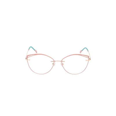 Pucci Multicolor Metal Frames In Pink