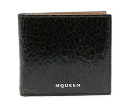 Alexander Mcqueen Bifold Wallet In Black