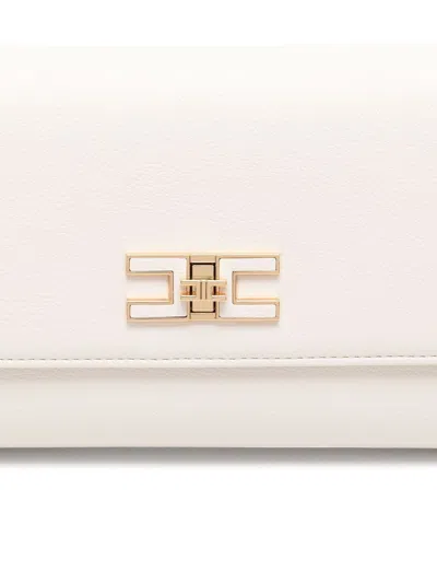 Elisabetta Franchi Moschino Couture Cotton Denim Hat In Gray