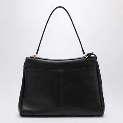 Balenciaga Medium Rodeo Leather Shoulder Bag In Black
