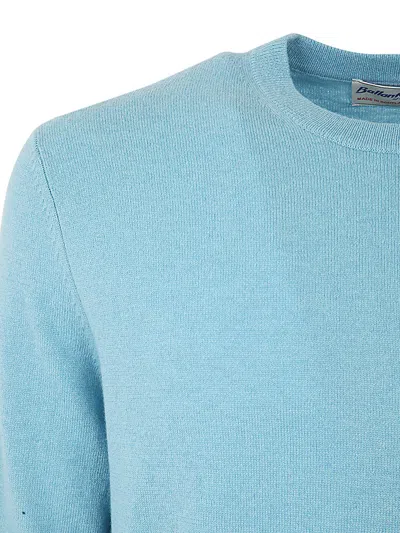 Ballantyne Bally Black Leather Belt In Black