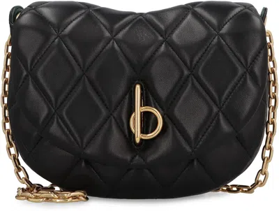Burberry Medium Rocking Soft Quilted Shoulder Bag In Brown