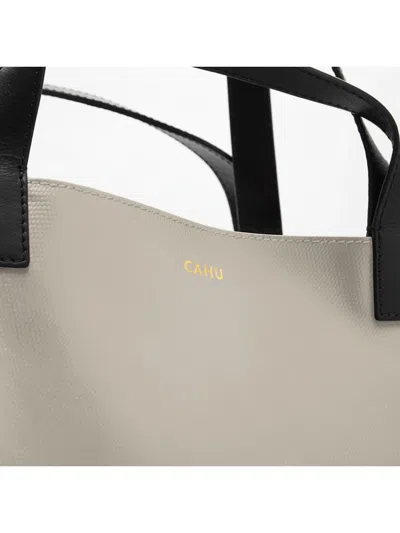 Cahu Medium Permanente Collection Le Pratique Tote Bag In Neutral