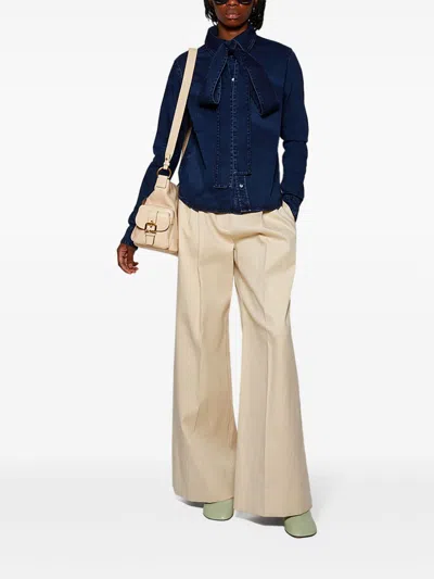 Chloé The North Face Raw Undyed Cotton Bags In Neutral