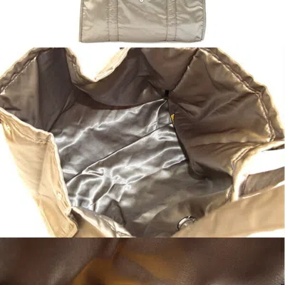 Pre-owned Fendi Beige Nylon Eco-bag Tote Bag () In Sand