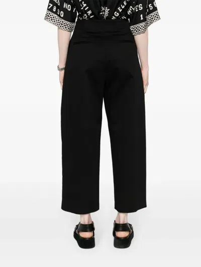 Drhope Pants With Pences In Black