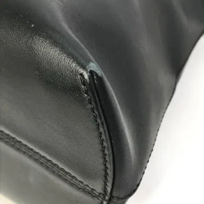 Pre-owned Fendi Black Leather Backpack ()