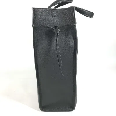 Pre-owned Fendi Black Leather Shoulder Bag Tote Bag ()