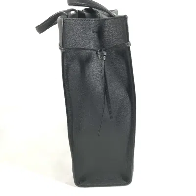 Pre-owned Fendi Black Leather Shoulder Bag Tote Bag ()