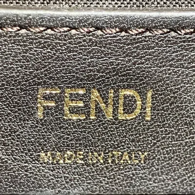 Pre-owned Fendi Brown Coated Canvas Backpack ()