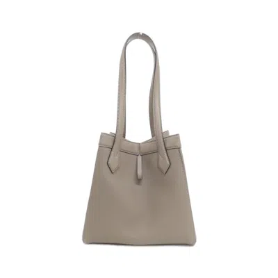 Pre-owned Fendi Gold Leather Shoulder Bag ()