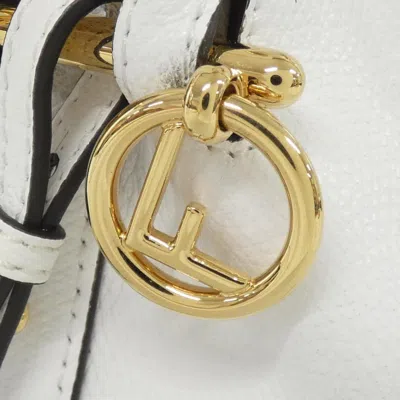 Pre-owned Fendi Gold Leather Shoulder Bag ()