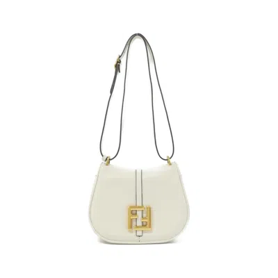 Pre-owned Fendi Gold Leather Shoulder Bag ()