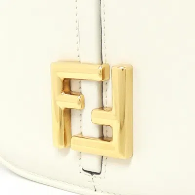 Pre-owned Fendi Gold Leather Shoulder Bag ()