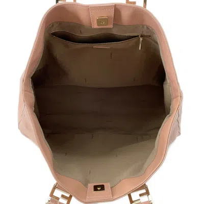 Pre-owned Fendi Pink Leather Tote Bag ()