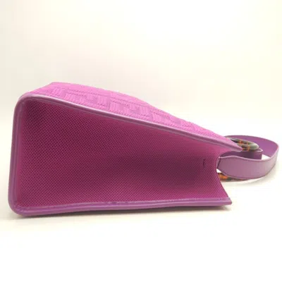 Pre-owned Fendi Purple Canvas Handbag Tote Bag ()