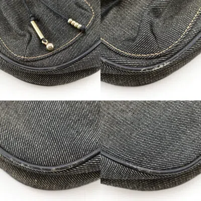 Pre-owned Givenchy Navy Denim Shoulder Bag () In Blue