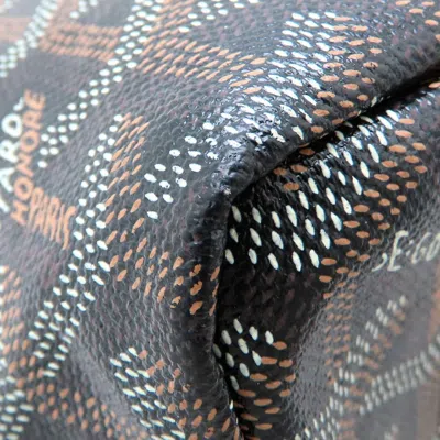 Pre-owned Goyard Black Pvc Leather Tote Bag ()