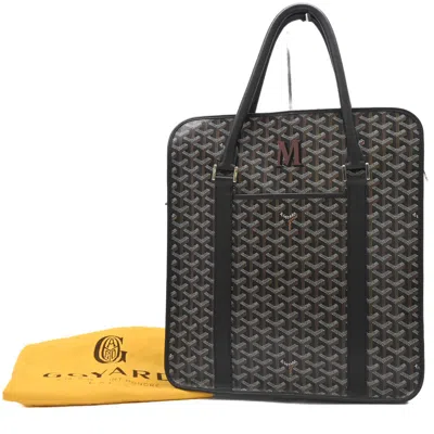Pre-owned Goyard Black Pvc Leather Tote Bag ()