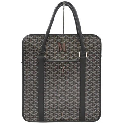 Pre-owned Goyard Black Pvc Leather Tote Bag ()