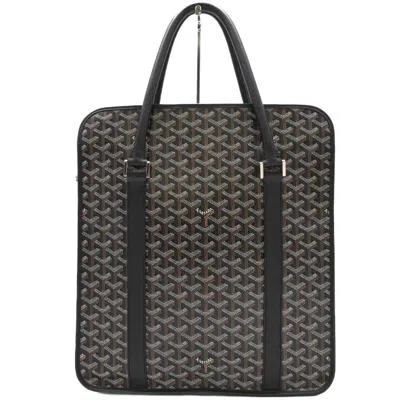 Pre-owned Goyard Black Pvc Leather Tote Bag ()