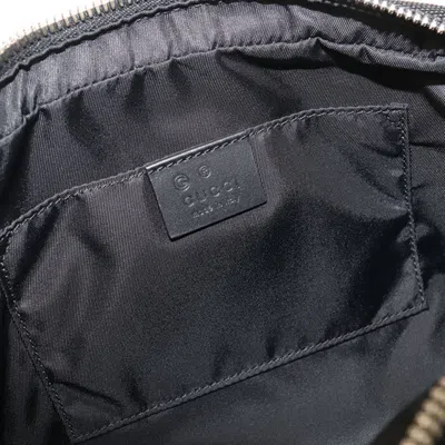 Pre-owned Gucci Black Canvas Fanny Pack Sling Bag ()