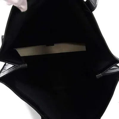 Pre-owned Gucci Black Coated Canvas Handbag Tote Bag ()