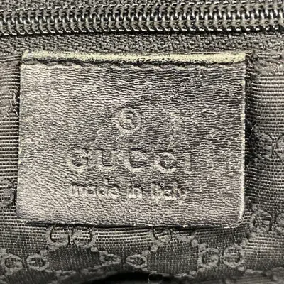 Pre-owned Gucci Black Denim Tote Bag ()