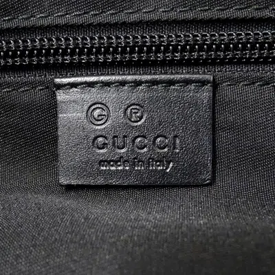 Pre-owned Gucci Black Denim Tote Bag ()