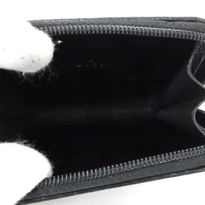 Pre-owned Gucci Black Gg Canvas Coin Purse/coin Case ()