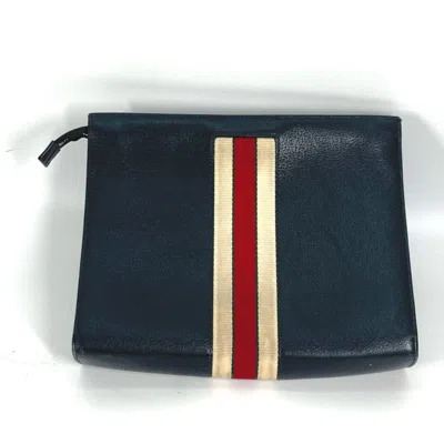 Pre-owned Gucci Black Leather Clutch Bag Pouch ()