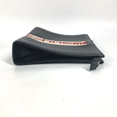 Pre-owned Gucci Black Leather Clutch Bag Pouch ()