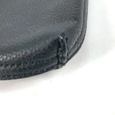 Pre-owned Gucci Black Leather Clutch Bag Pouch ()