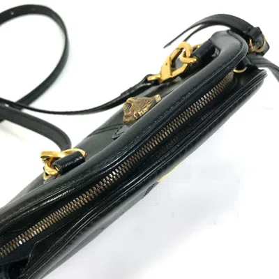 Pre-owned Gucci Black Leather Clutch Bag Shoulder Bag ()