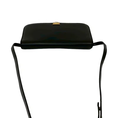 Pre-owned Gucci Black Leather Pochette Shoulder Bag ()