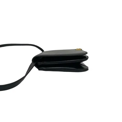 Pre-owned Gucci Black Leather Pochette Shoulder Bag ()