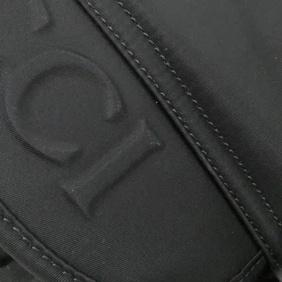 Pre-owned Gucci Black Nylon Backpack ()