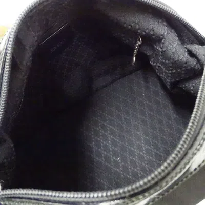 Pre-owned Gucci Black Nylon Shoulder Bag ()