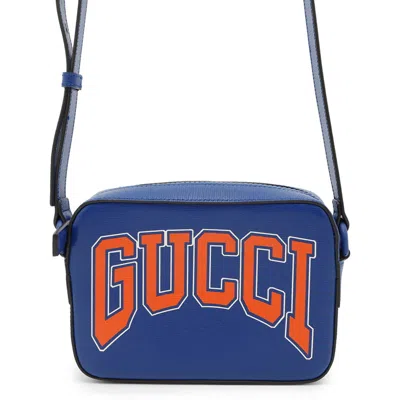 Pre-owned Gucci Blue Leather Shoulder Bag ()