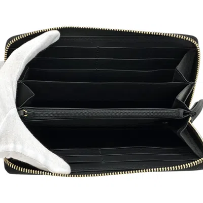 Pre-owned Gucci Brown Pvc Long Wallet (bi-fold) ()