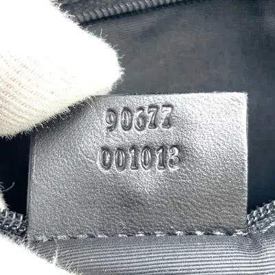 Pre-owned Gucci Gg Canvas Black Gg Canvas Handbag Tote Bag ()