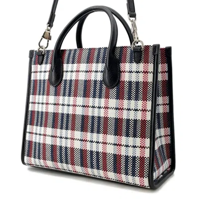 Pre-owned Gucci Multi-color Canvas Leather Shoulder Bag Tote Bag ()