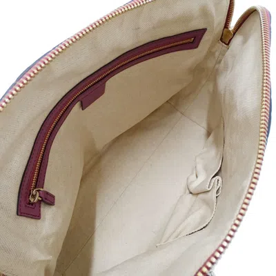 Pre-owned Gucci Purple Leather Tote Bag ()