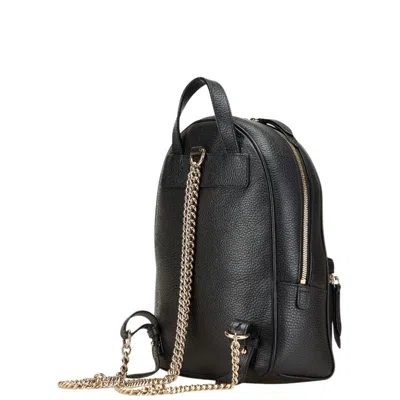 Pre-owned Gucci Soho Black Leather Backpack ()