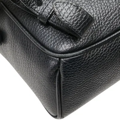 Pre-owned Gucci Soho Black Leather Backpack ()