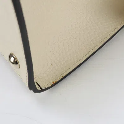 Pre-owned Gucci White Leather Tote Bag ()