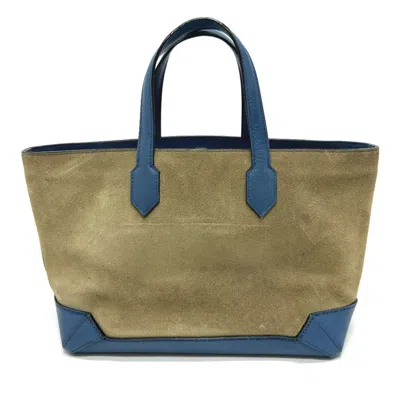 Pre-owned Hermes Blue Agate Epsom Leather Handbag Shoulder Bag Tote Bag ()